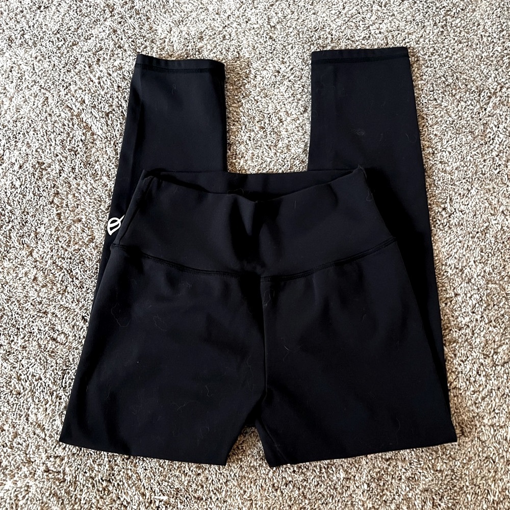 P’tula- The Mayra II Legging : 26" - Smooth Black, XXL